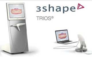 3shape trios – сверхточный интраоральный сканер для достижения лучших результатов в стоматологии
