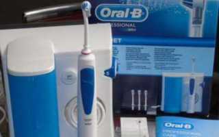 Ирригатор Braun Oral B Professional Care OxyJet md20 — подробный обзор